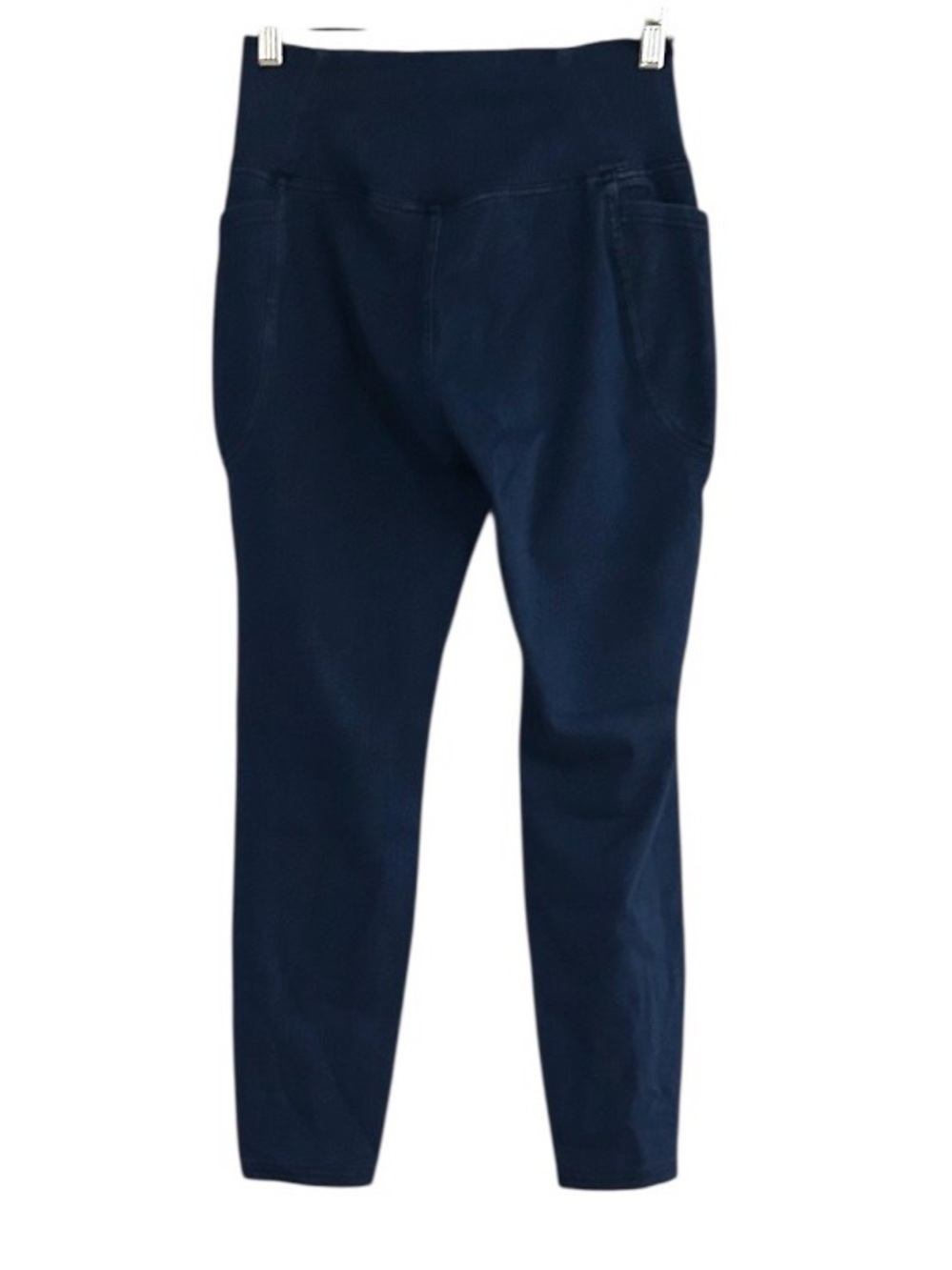 Halara Flex Crossover Pocket Washed Denim Work Leggings Small 7/8 NEW - Picture 6 of 14